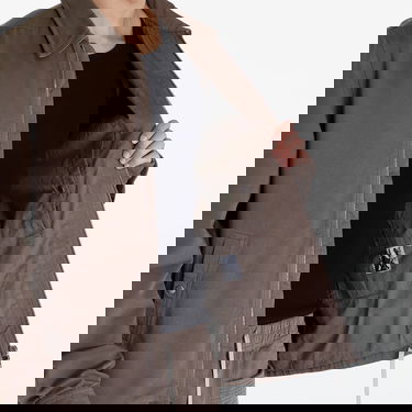 Jakna Rick Owens DRKSHDW Zipfront Jacket Dust Rjava | DU01D1783 CB 34, 5