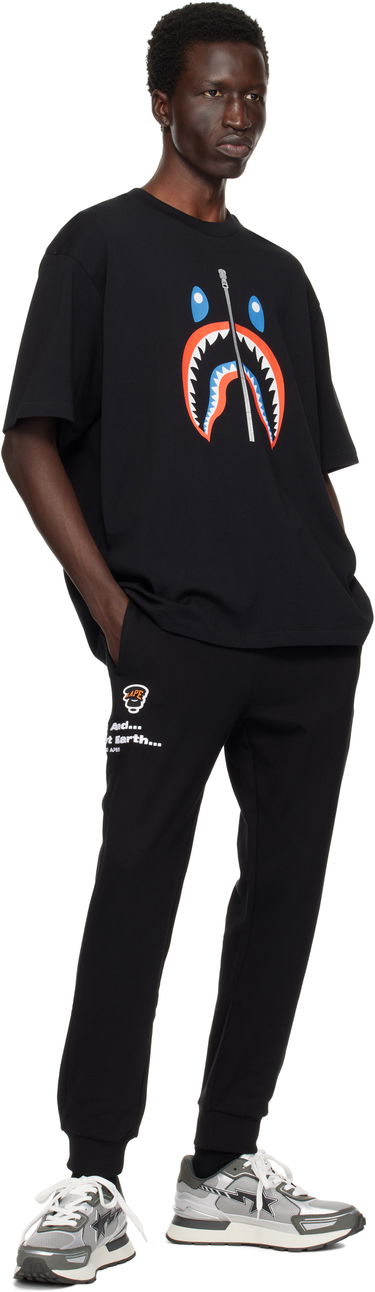 Trenirka AAPE by A Bathing Ape AAPE by A Bathing Ape Main Sweatpants Črna | AAPPTMB637XXNBKX, 3