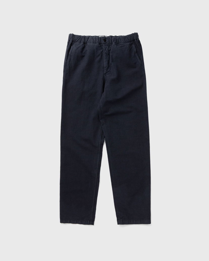 Hlače NORSE PROJECTS Ezra Relaxed Cotton Linen Trousers Mornarica | N25-0420-7004