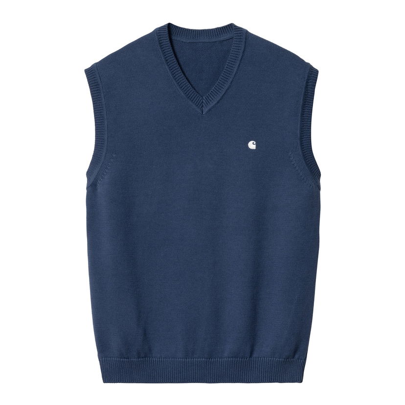 Telovnik Carhartt WIP Madison Vest Mornarica | I033036_26L_XX
