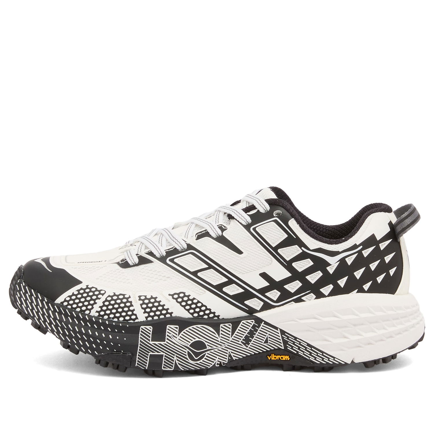 Superge in čevlji Hoka One One U Speedgoat 2 Bela | 1162710-BKFR, 0
