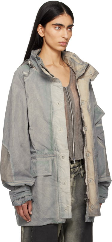 Parka OUR LEGACY Our Legacy Horizon Waxed Cotton Jacket Siva | M2251HCO, 4