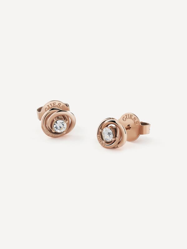 Uhani GUESS “Perfect" Earrings Kovinski | JUBE04065JW