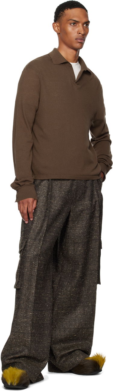 Oblačila Dries Van Noten Dries Van Noten Platform Clogs Rjava | MS251-1581, 4