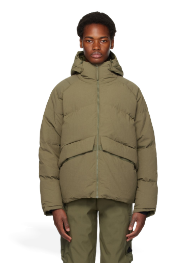 Jakna adidas Originals Big Baffle Down Jacket Zelena | IK3153