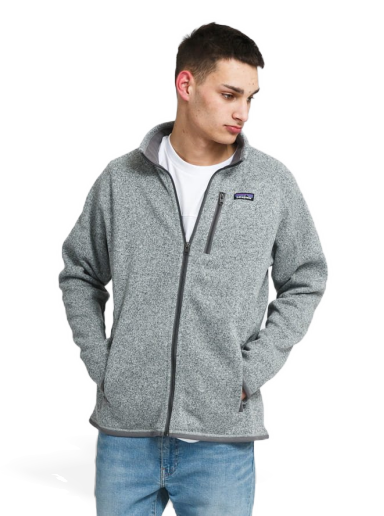 Pulover Patagonia Better Sweater Jacket Siva | 25528 STH