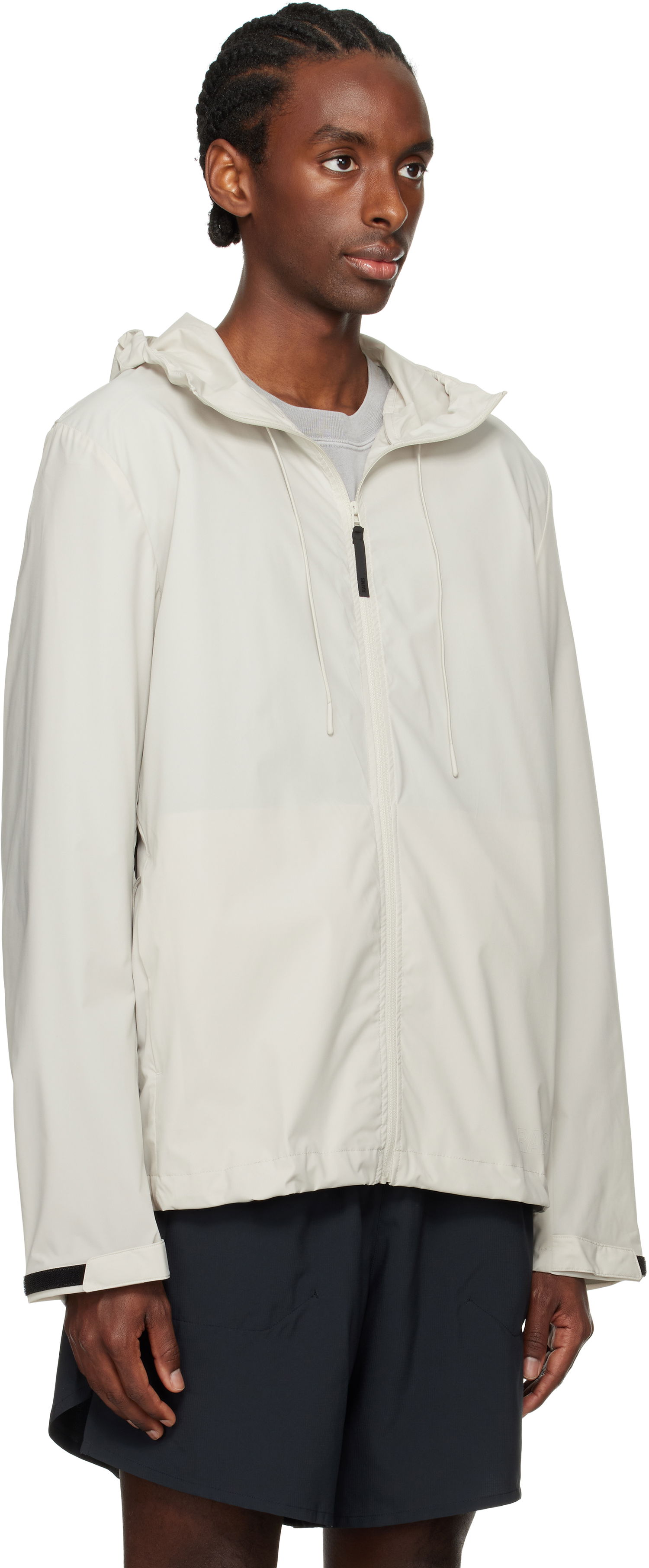Vetrovka Rains RAINS Mito Hooded Rain Jacket Bela | 19670, 1