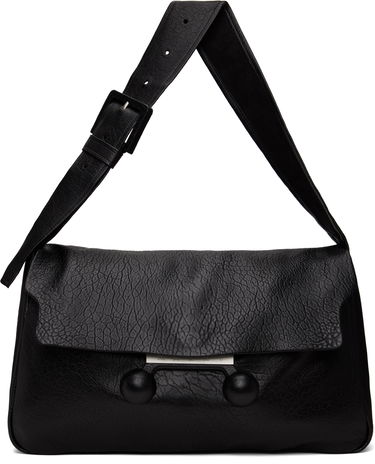 Torba za čez ramo Marni Marni Nappa Extra Large Trunkaroo Soft Shoulder Bag Črna | SBMP0211U0 P8033, 0