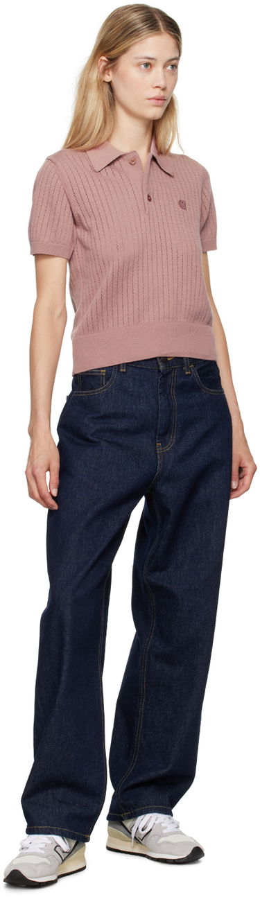 Kavbojke Carhartt WIP Relaxed Fit Denim Jeans Modra | I031918 0102, 3