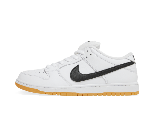 Skateboarding Nike SB Dunk Low "White Gum" Bela | CD2563-101