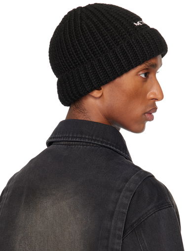 Beanie We11done We11done Chunky Knit Beanie Črna | WD-KH3-24-625-U-BK, 2