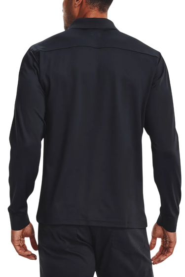 Polo majica Under Armour Under Armour Tac Performance 2.0 Long Sleeve Polo Shirt Črna | 1365383-465, 2