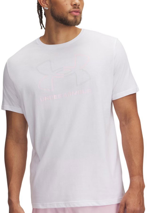 Majica Under Armour Under Armour UA GL Foundation Update Short Sleeve T-Shirt Bela | 1382915-102