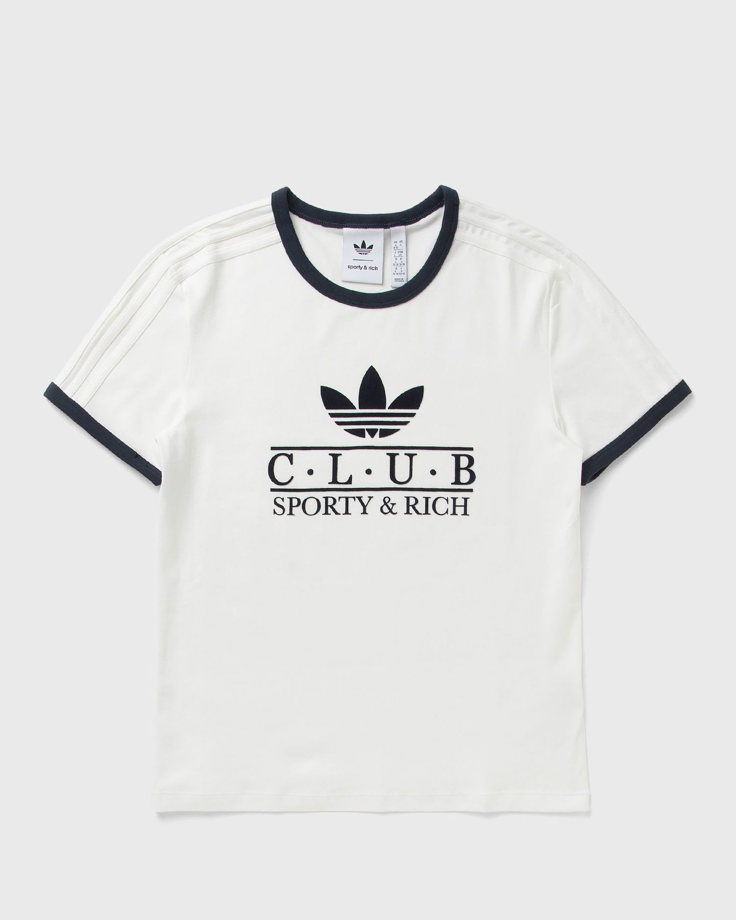 Majica adidas Originals Sporty & Rich Club Tee Bela | JL7199, 0