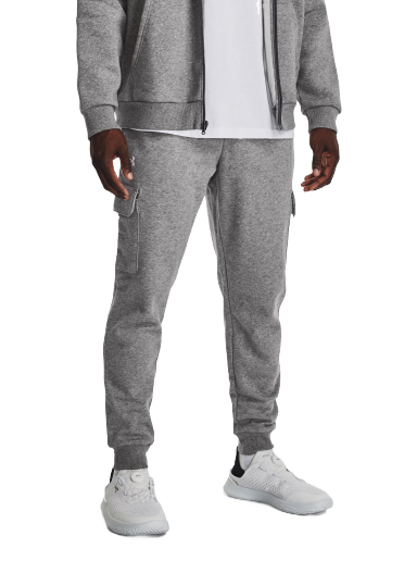 Cargo hlače Under Armour Rival Fleece Siva | 1382134-026
