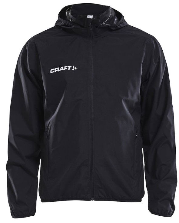 Vetrovka Craft Craft Rain Jacket with Hood Črna | 1905984-9999