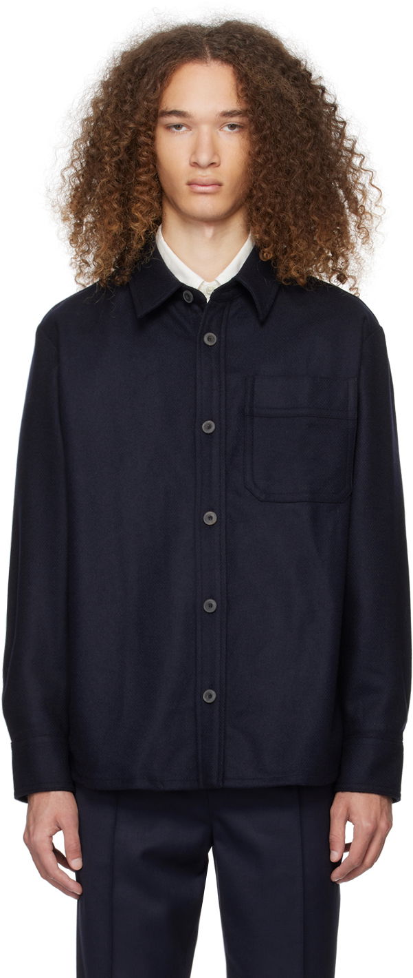 Srajce A.P.C. Basile Shirt Črna | WOAPQ-H02709