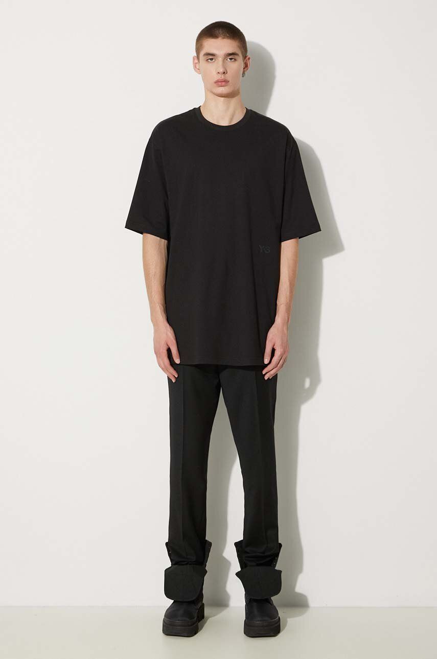 Hlače Paul Smith Paul Smith Wool Blend Tapered-Fit Drawstring Trousers Črna | M1R.921T.N00109, 1