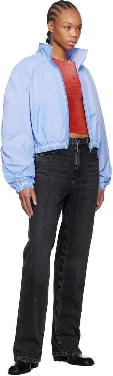 Vetrovka Alexander Wang alexanderwang.t Ruched Track Jacket Modra | 4WC1252109, 3