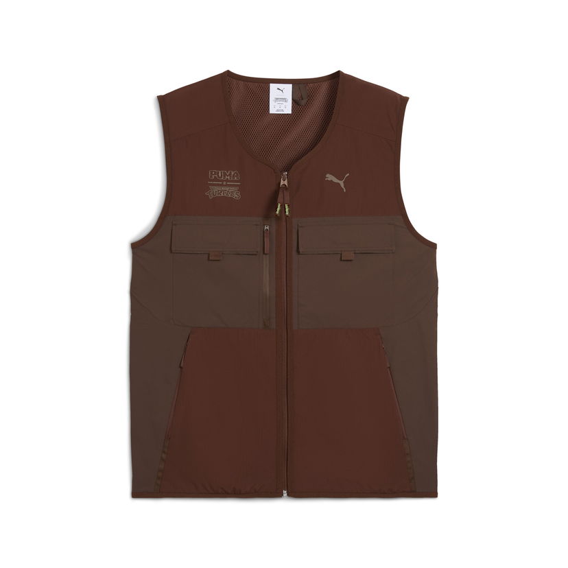 Telovnik Puma PUMA x TMNT PUMATECH Cargo Vest Rjava | 630104_65