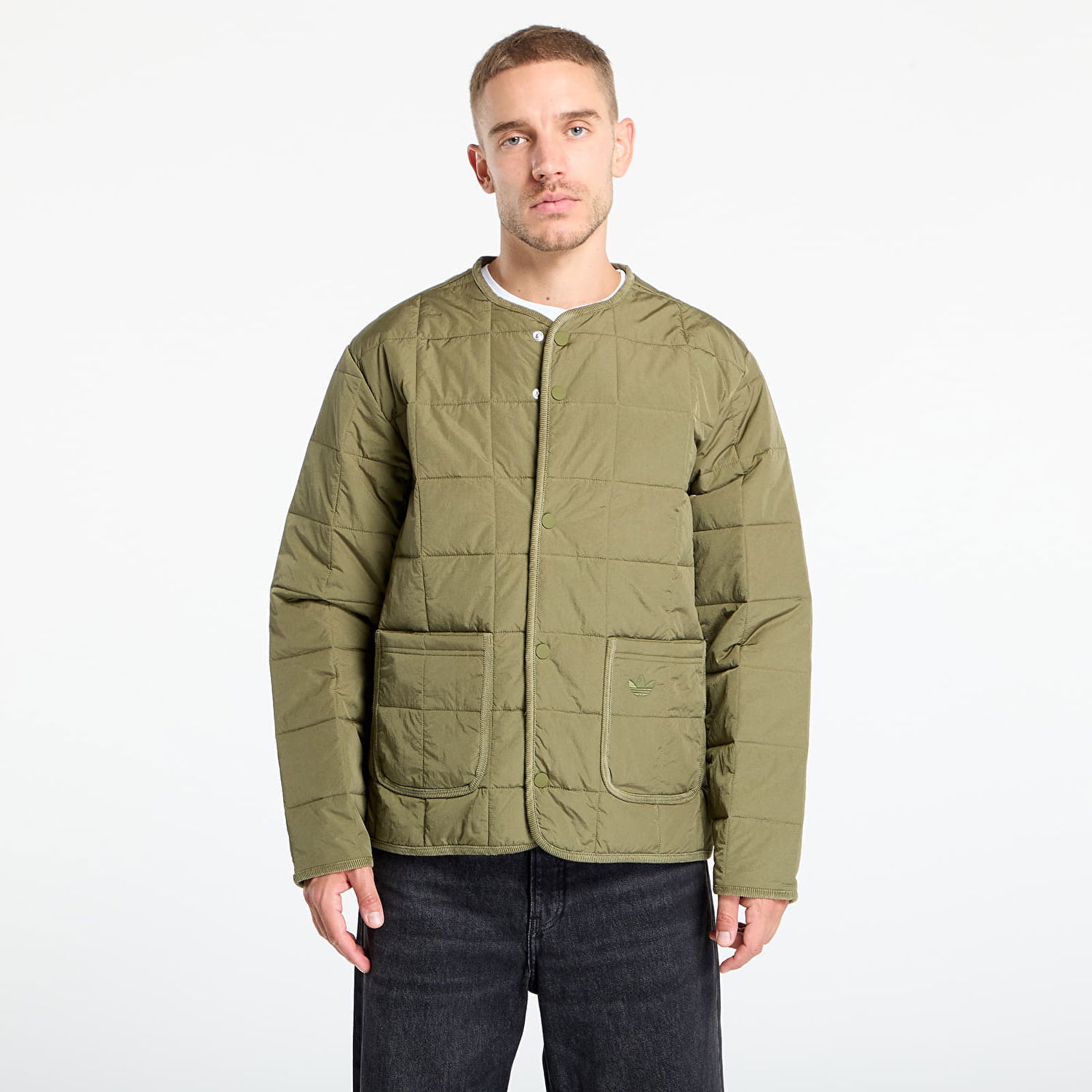 Jakna adidas Originals adidas Originals Quilted Jacket Zelena | JW5818, 0