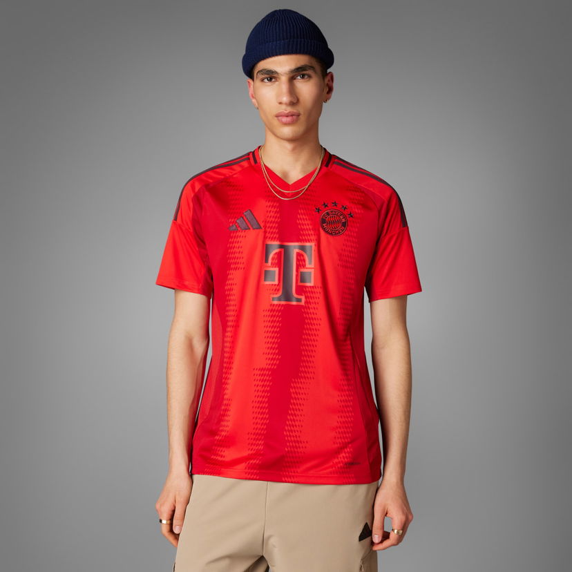 Dres adidas Performance FC Bayern 24/25 Replica Home Jersey Rdeča | IT8511
