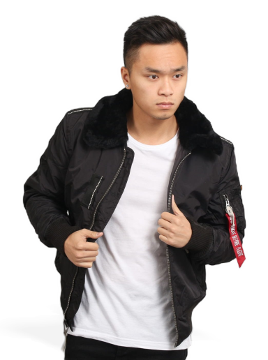 Bomber jakna Alpha Industries Injector III Črna | 143104 03
