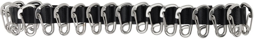 Pasovi HELIOT EMIL Aurora Carabiner Belt Črna | AW25_16_129_BLK01_CO