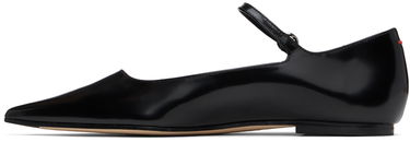 Modni dodatki Aeyde Aeyde Cleo Ballerina Flats Črna | A11-FL-SNDP8 FL131-FW24-800-028, 2