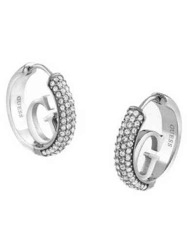 Nakit GUESS “Crazy Earrings” Earrings Siva | JUBE03299JW