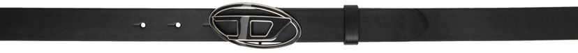 Pasovi Diesel B-1dr 25 Black Leather Belt Črna | X09716 P1245