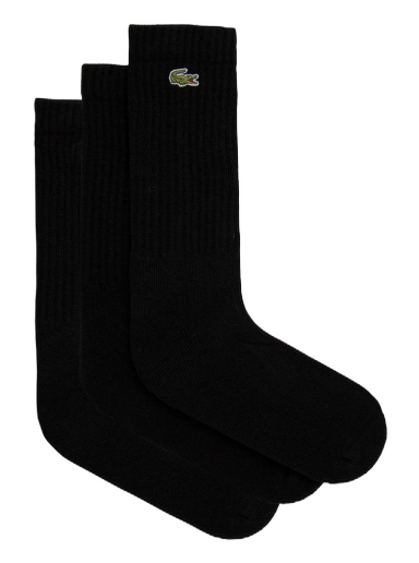 Nogavice Lacoste SPORT High-Cut Socks 3-pack Črna | RA4182