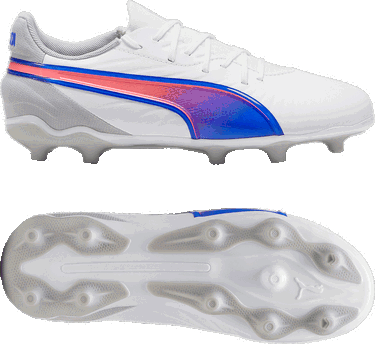 Superge in čevlji Puma Puma KING MATCH FG/AG Jr Bela | 108048-02, 2