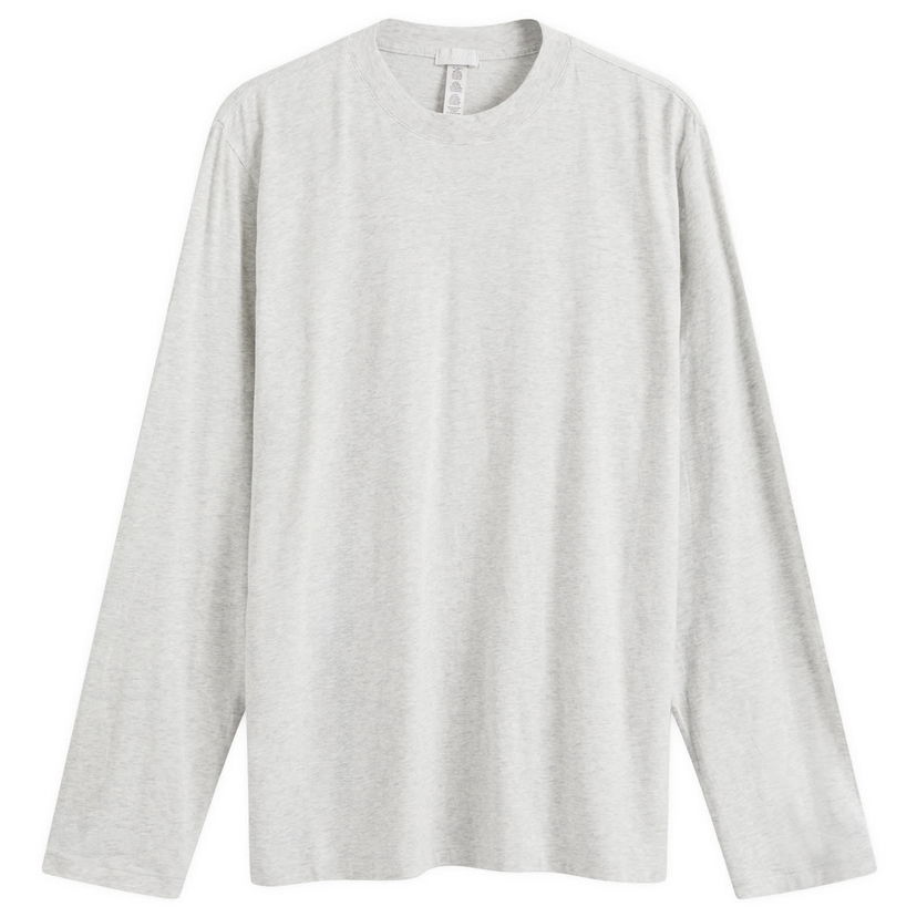 Majica SKIMS Boyfriend Long Sleeve T-Shirt Siva | AP-LGS-0585-LHG