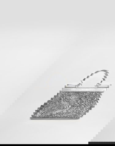 Torbica Dolce & Gabbana Small Sicily Brocade Handbag Kovinski | BB7116BR81780998, 3