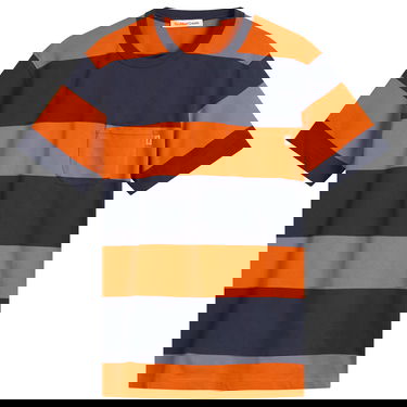 Majica YMC YMC Wild Ones Block Stripe T-Shirt Oranžna | P6ZAM-40, 0