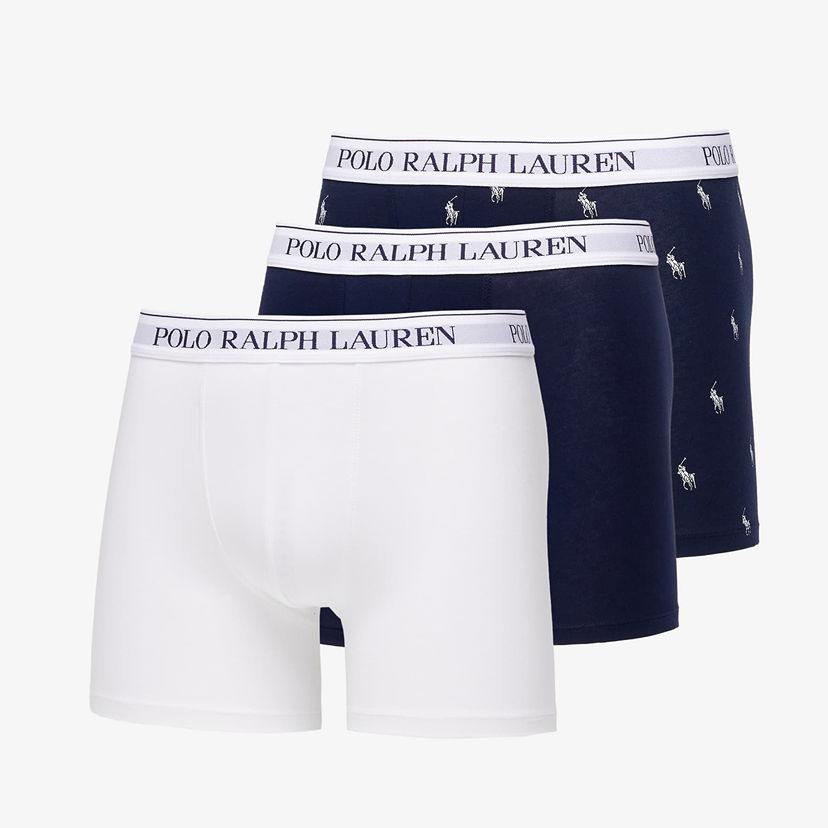 Boksarice Polo by Ralph Lauren Ralph Lauren Polo Stretch Cotton Boxer Brief 3 Pack Multicolor Večbarvna | 714830300036