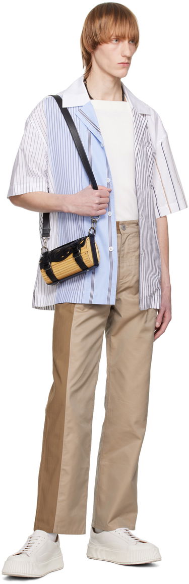 Cargo hlače Feng Chen Wang Feng Chen Wang Paneled Trousers Bež | FUS15TR02, 3