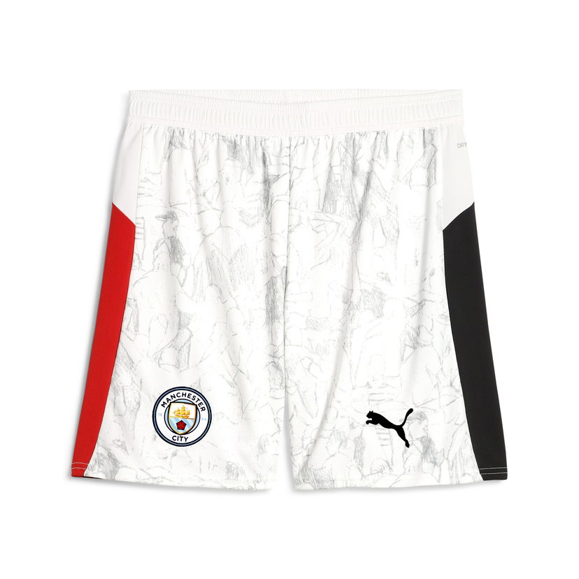 Kratke hlače Puma KID SUPER x MANCHESTER CITY Shorts Bela | 781146_07