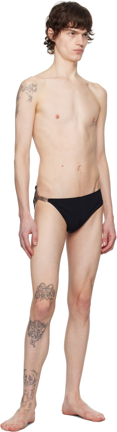 Kopalke Rick Owens Rick Owens Hollywood Hydra Swim Briefs Črna | RU01E5013 NSB, 3