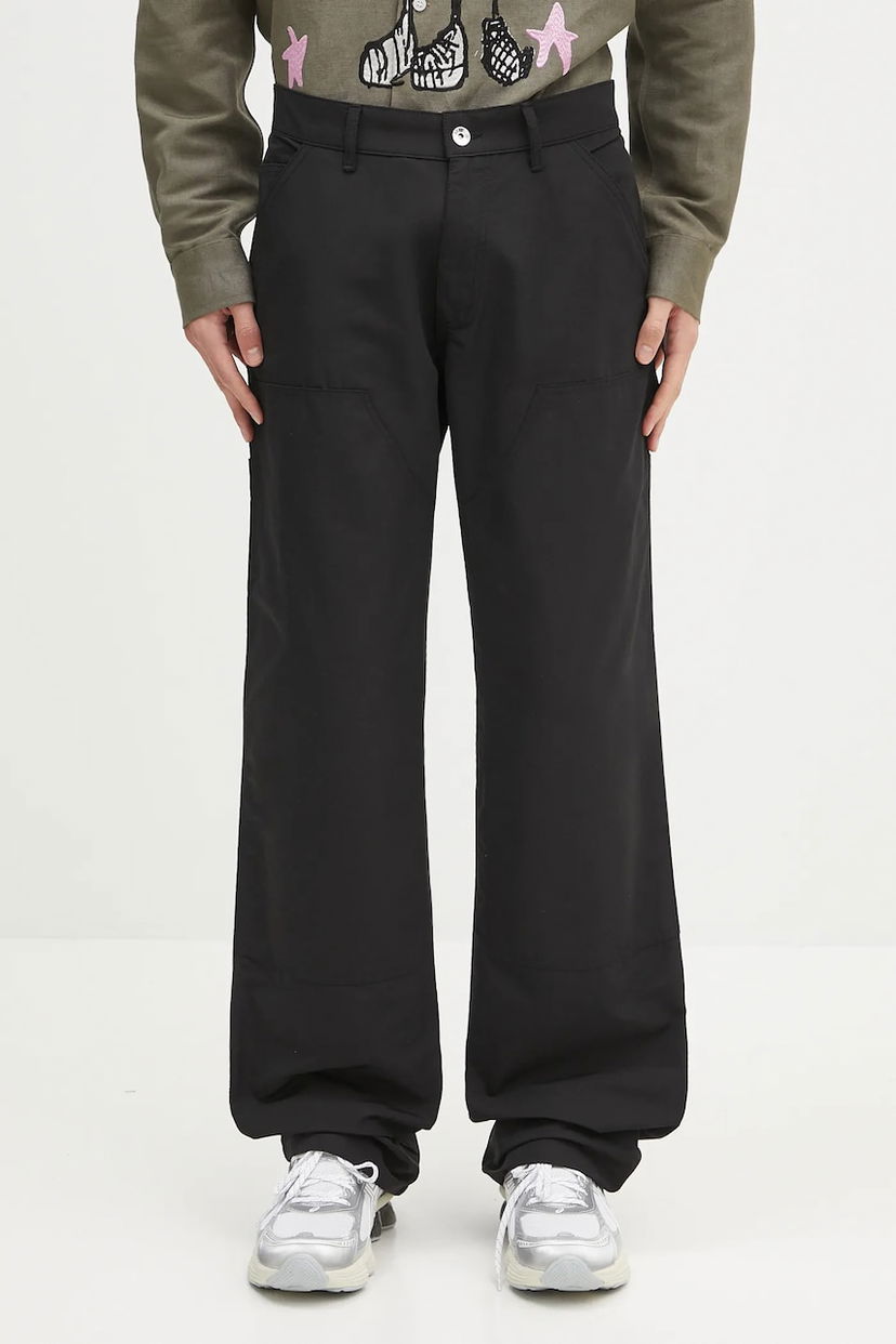 Cargo hlače Sky High Farm Sky High Farm Carpenter Pants Črna | SHF07P002