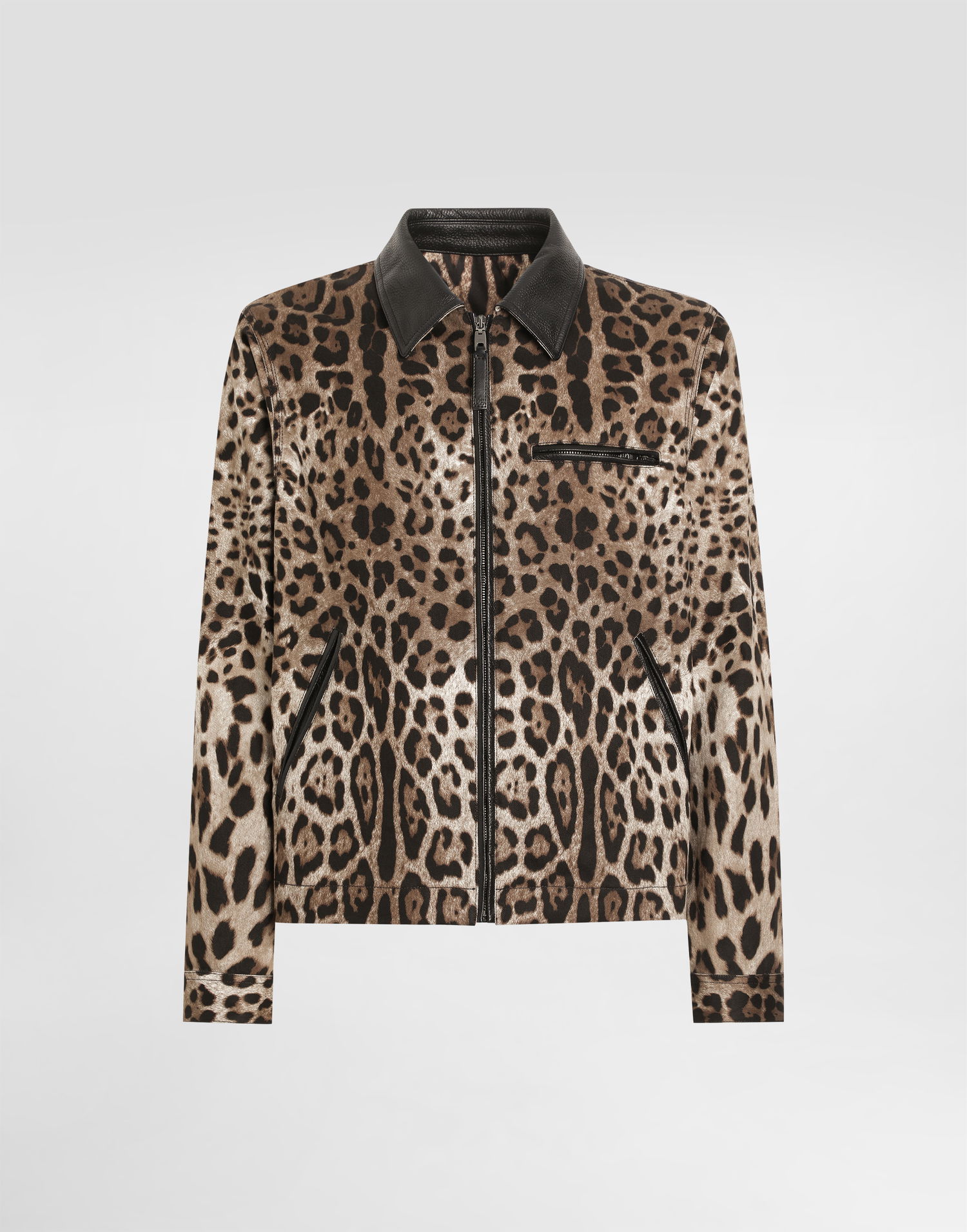 Jakna Dolce & Gabbana Dolce & Gabbana Leopard-Print Jacket Večbarvna | G9BIOTFSFN4HY13M, 0