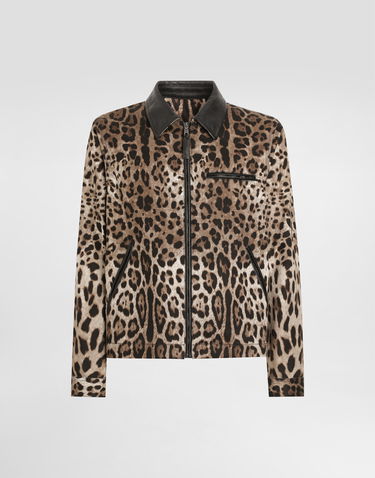 Jakna Dolce & Gabbana Dolce & Gabbana Leopard-Print Jacket Večbarvna | G9BIOTFSFN4HY13M, 0