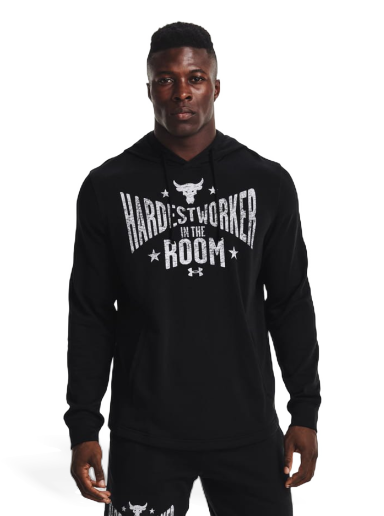 Pulover Under Armour Project Rock Terry Hoodie Črna | 1370458-001
