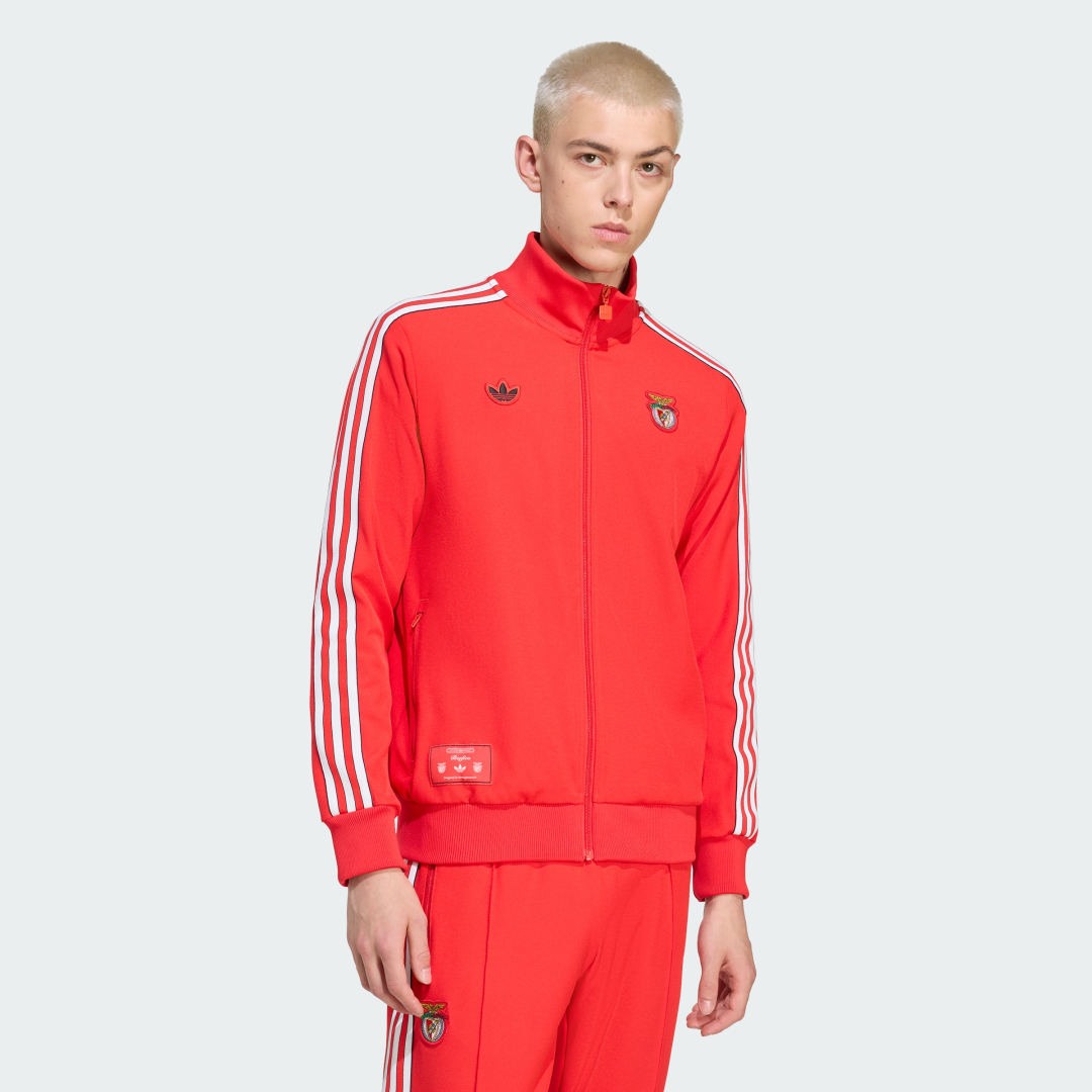 Trenirka adidas Performance Benfica Terrace Icons Track Top Rdeča | JL5552, 0