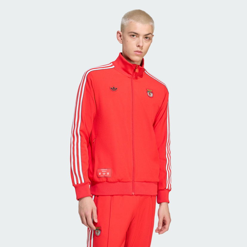 Trenirka adidas Performance Benfica Terrace Icons Track Top Rdeča | JL5552
