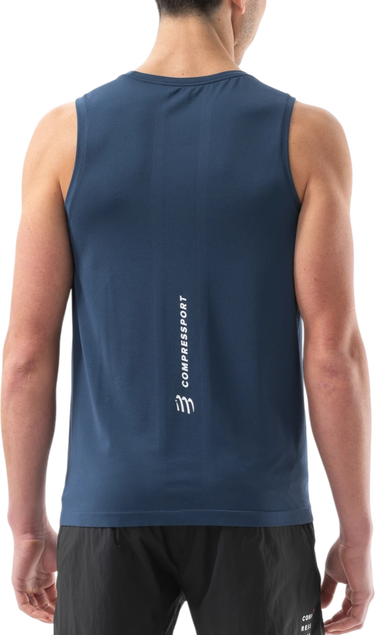 Majica brez rokavov Compressport Performance Singlet Modra | atsm7435-atsm7435055, 1