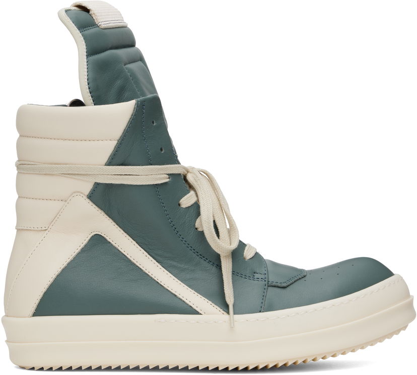Superge in čevlji Rick Owens Rick Owens Hollywood Geobasket Zelena | RU01E5894 LCO