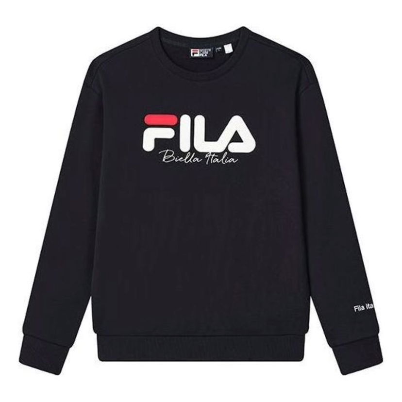Pulover FILA Classic Logo Crew Sweater Črna | F11U249201F-NV
