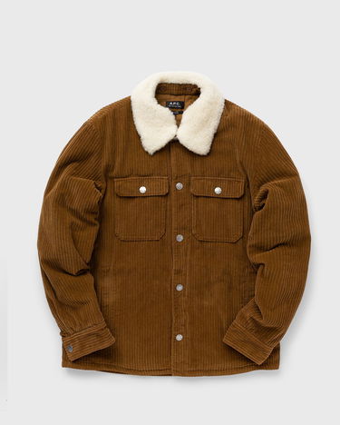 Jakna A.P.C. Alenzo Overshirts Rjava | COEZQ-H02869-CAB, 0